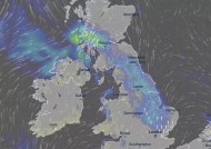 降雪地图显示，400英里长的北极风暴将袭击英国，并带来罕见的冻雨